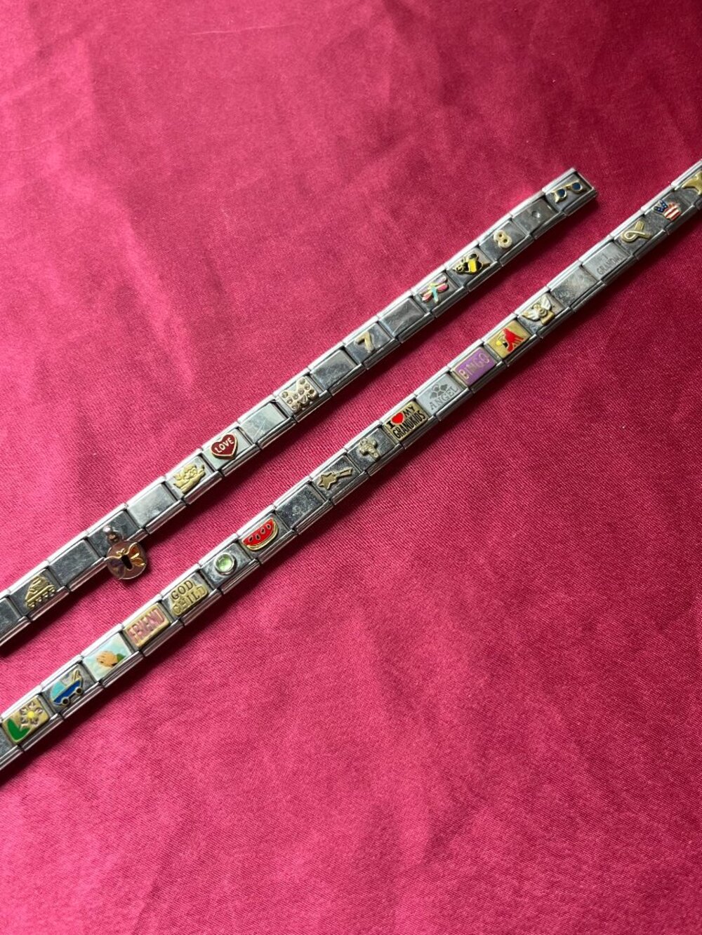 Vintage Y2K Italian Charm Bracelets